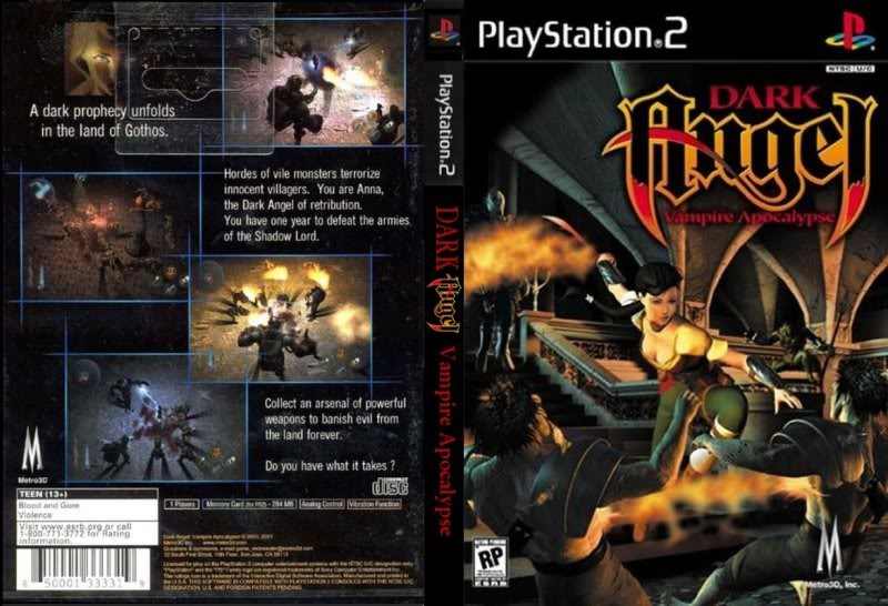 dark angel playstation 2