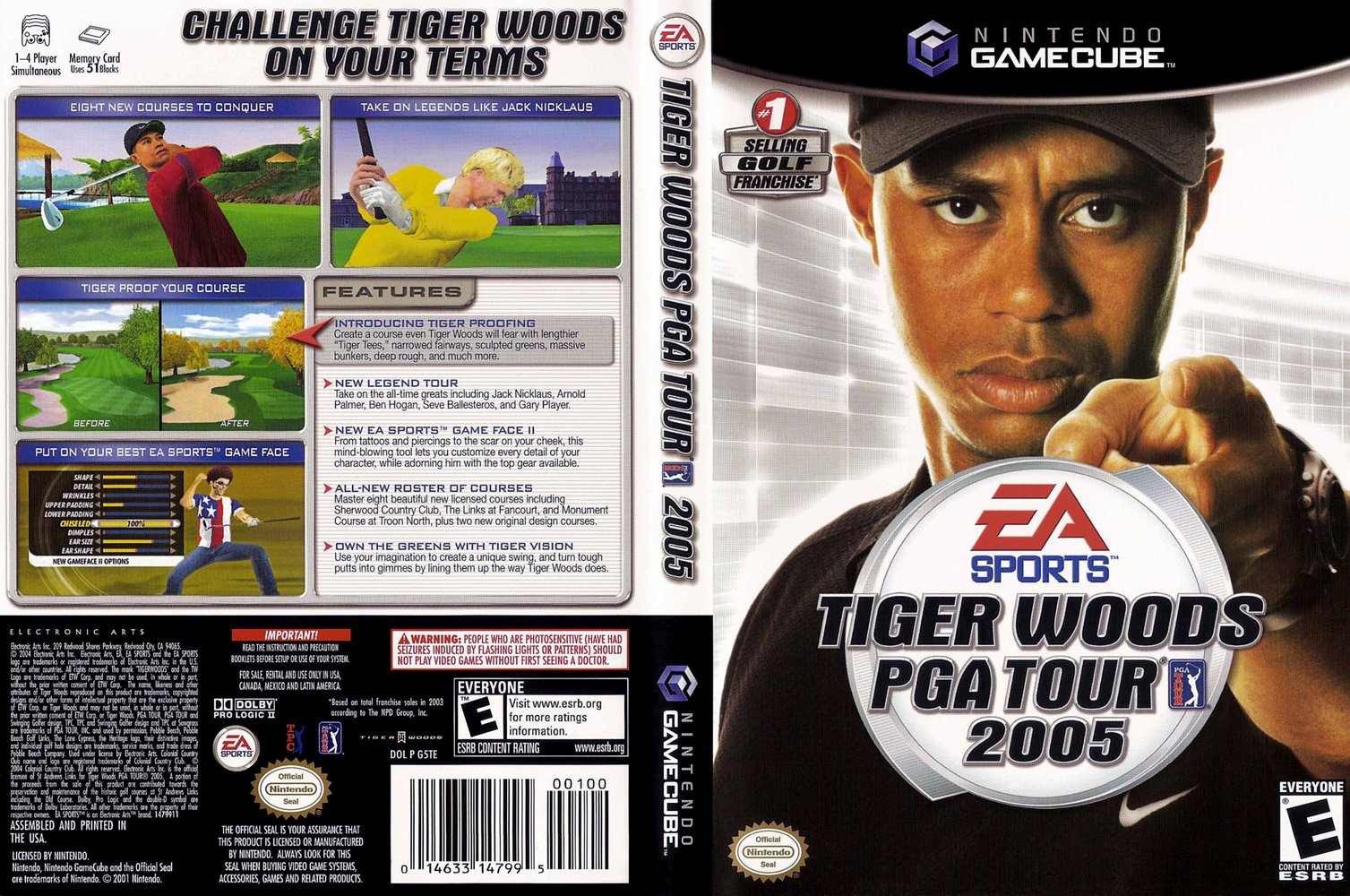 Tiger Woods Pga Tour 2005 Usa Ps2 Iso Best Rom Place Playstation Nintendo Sega